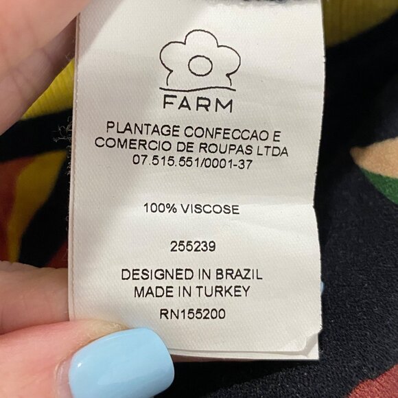 Farm Rio Calla Flare Retro Floral Pants‎ Size S - Picture 14 of 14